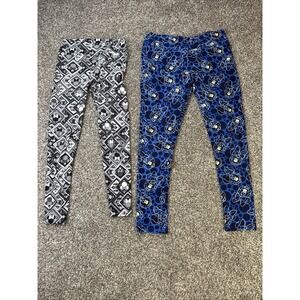 Womens LuLaRoe Disney Leggings Size One Size - Tall & Curvy Minnie Mouse Stretch